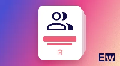 Массовое удаление контактов для приложения «CRM»